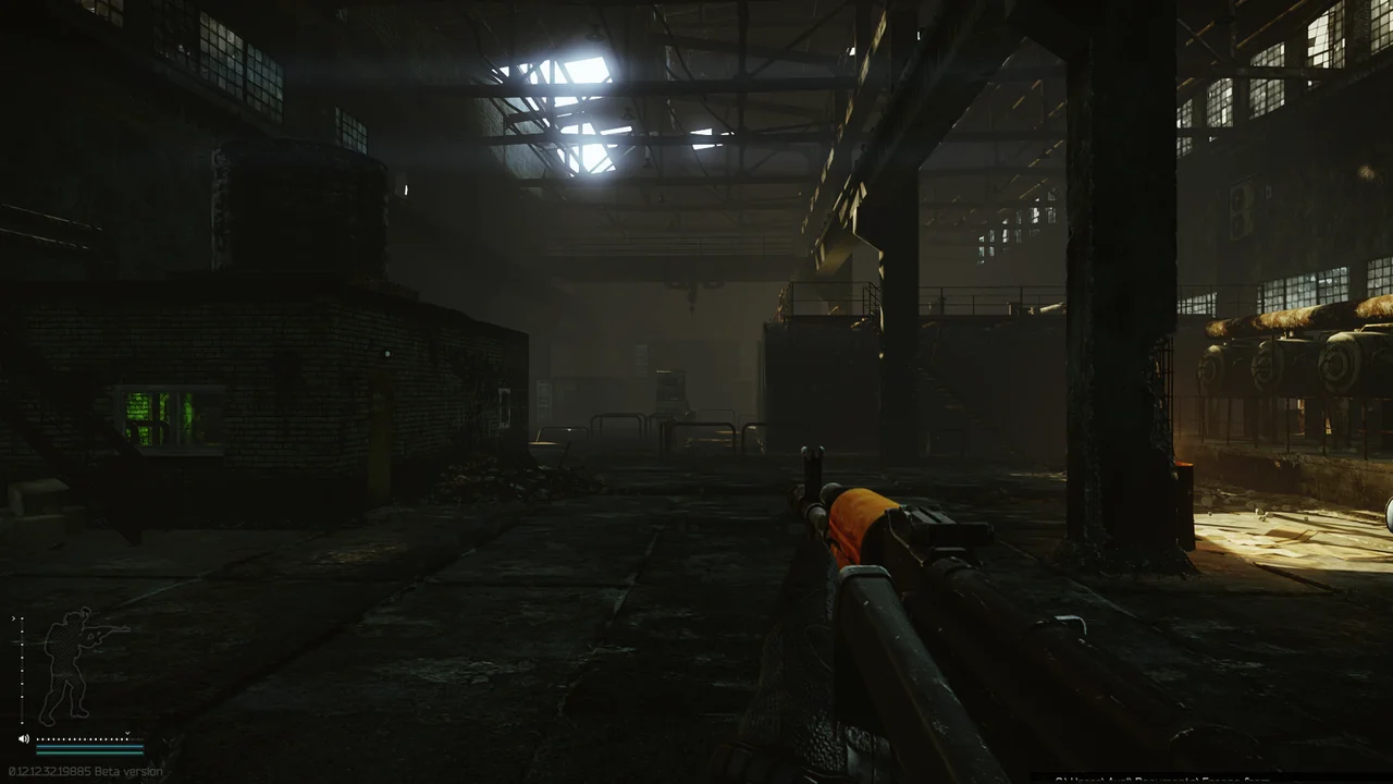 Skeleton ESP overlay showing enemy bones through cover in Tarkov
